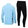 West Ham United Trainings Sweatshirt Pak Quarter-zip 2023-24 Blauwe - Heren